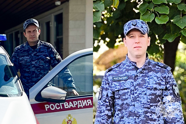 Жительница Краснодара поблагодарила сотрудников Росгвардии за помощь маме