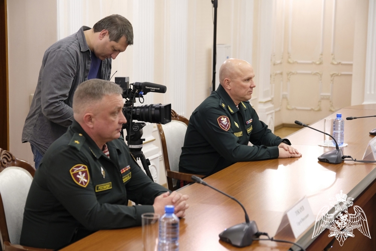 Губернатор Кубани встретился с новым начальником регионального управления Росгвардии Сергеем Токаревым